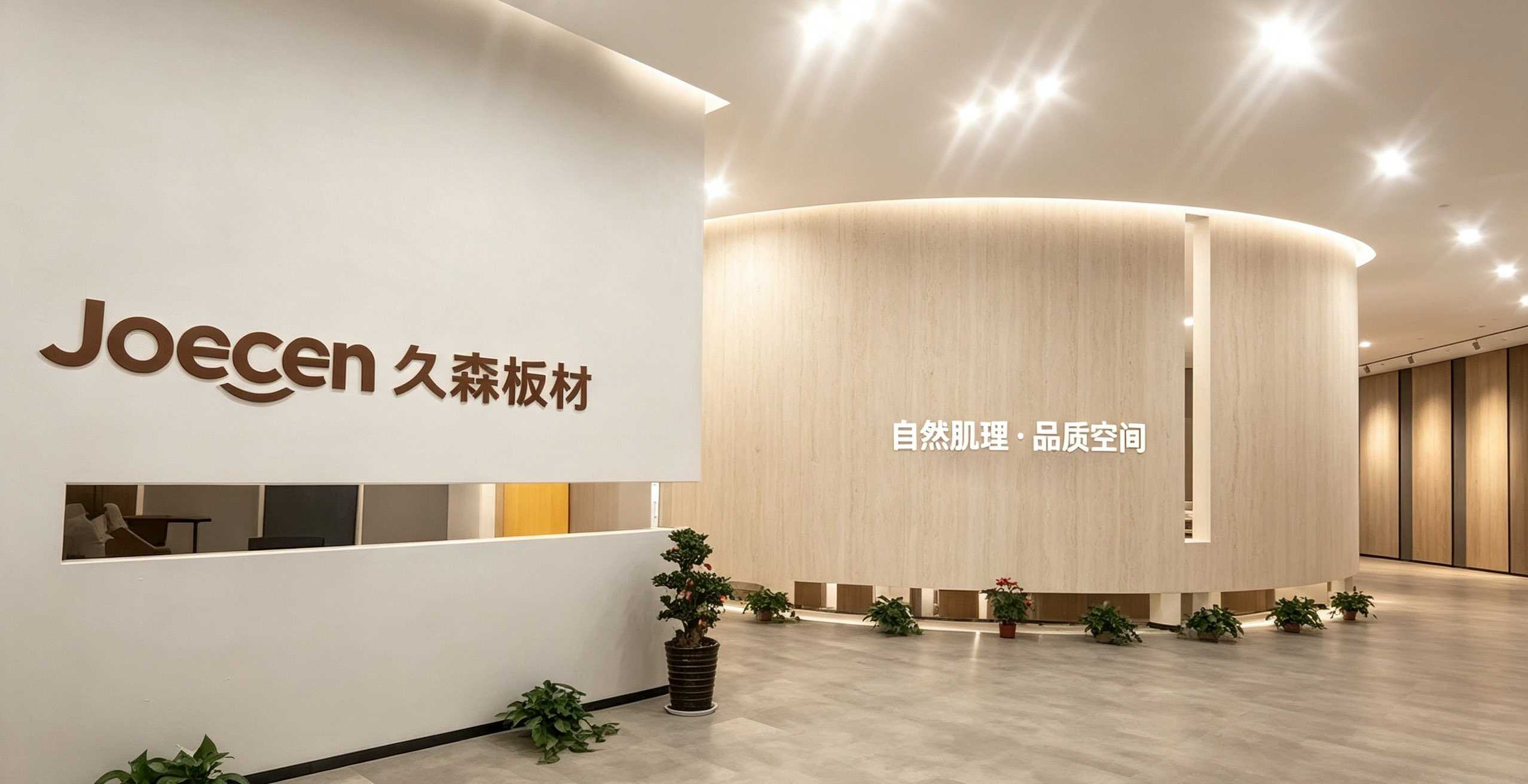 Joecen 久森板材展厅 · 自然肌理·品质空间